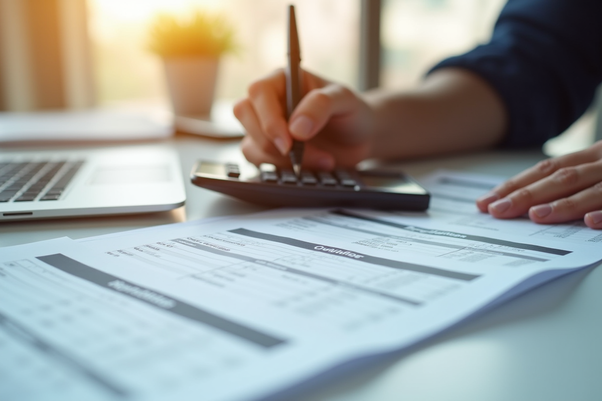 Mains tenant un stylo au-dessus d